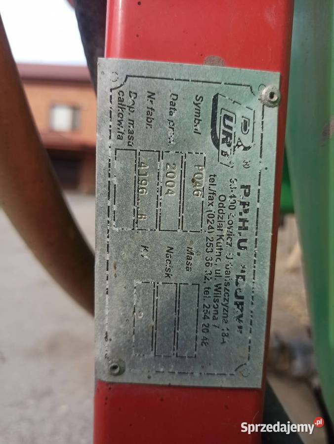 Opryskiwacz bury 400l Waliszew