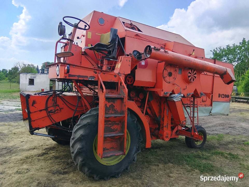 Kombajn zbożowy droningborg 1200 w oryginale mazowieckie Skaryszew
