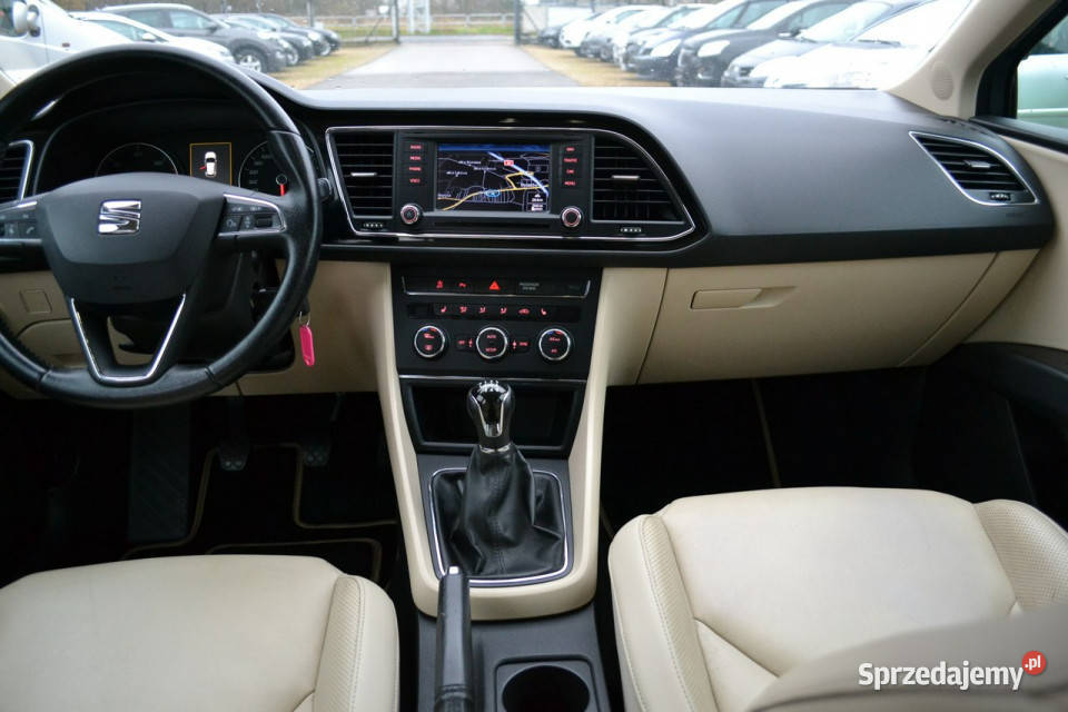 Seat Leon full LEDSkórzana tempomat Częstochowa
