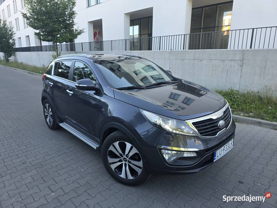 Kia Sportage 20d 4x4 Panoramiczny dach elektryczne szyby lubelskie Lublin