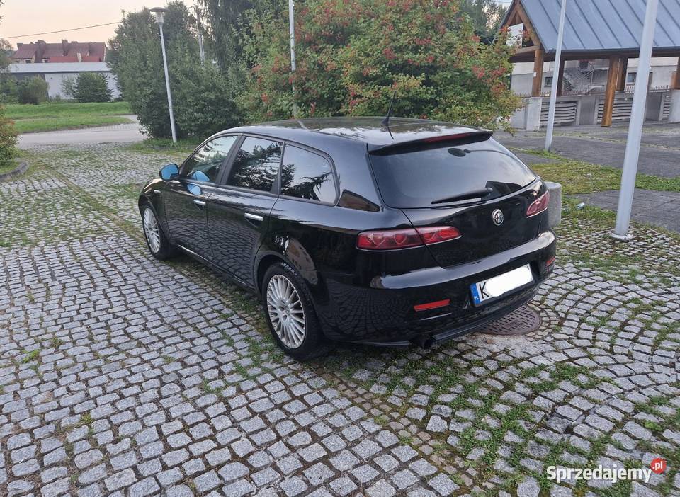Alfa 159 2010r 20Jtdm 170 Klimatronik Alu 17 czarny małopolskie Ryglice