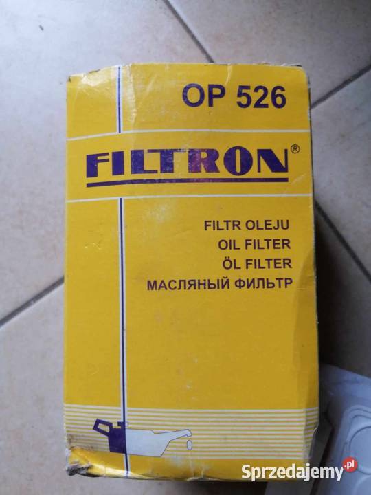Filtr oleju FILTRON OP 526 vw audi seat porsche
