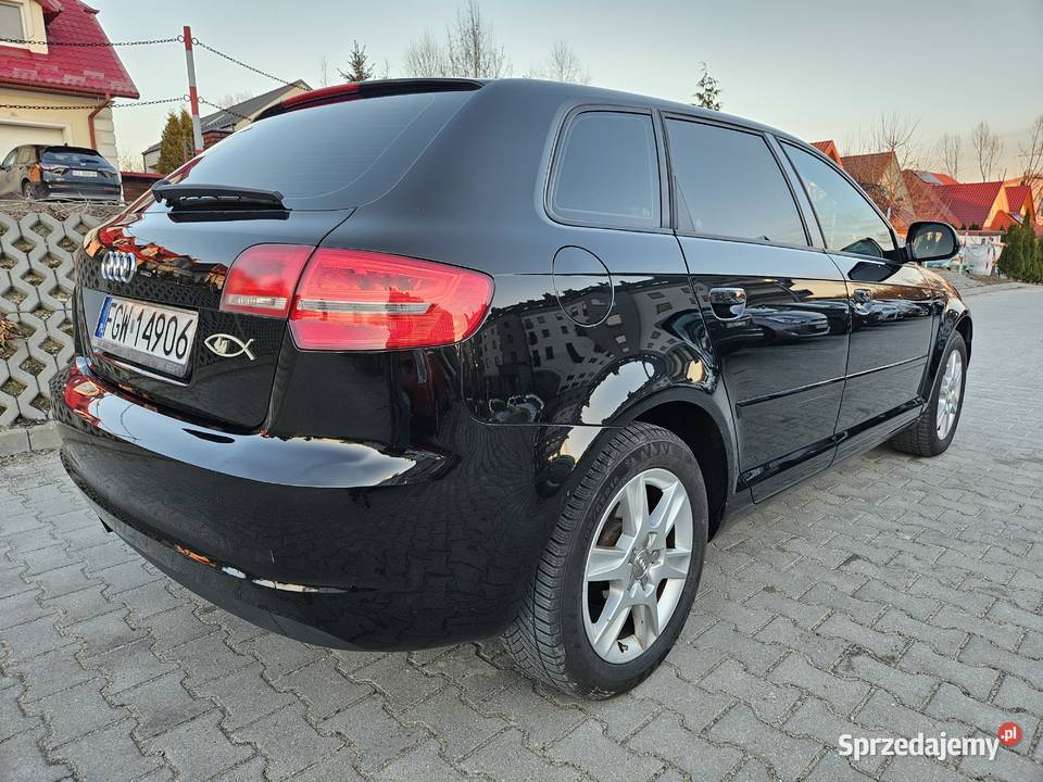 Audi A3 Sportback 2009 14 125 6 biegów nowy centralny zamek podkarpackie Rzeszów