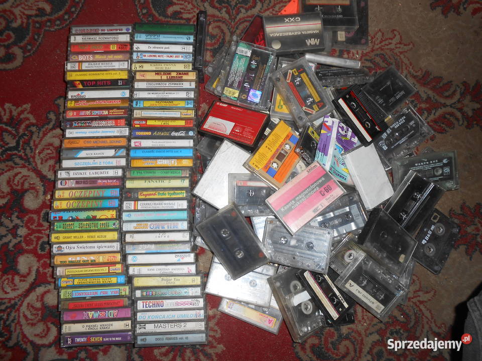 Kasety magnetofonowe zestaw