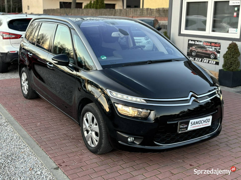 Citroen C4 Grand Picasso Gwarancja 7 osób Wypas gniazdo SD Sade Budy sprzedam