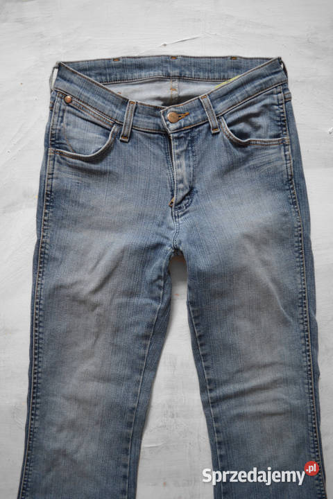 jeansy Wrangler spodnie dzwony 2832 M Długie Warszawa