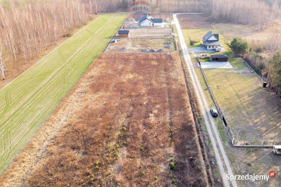 Działka budowlana w Bednarach 1298 m2 z MPZP Bednary