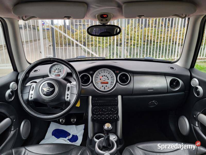 R50 16 S 163 120kW Manual Skórzana tapicerka benzyna Cooper S mazowieckie Warszawa