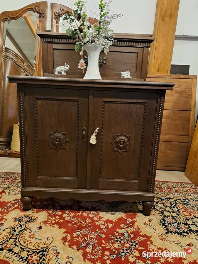 Piękna komoda z nadstawką secesja Myślibórz