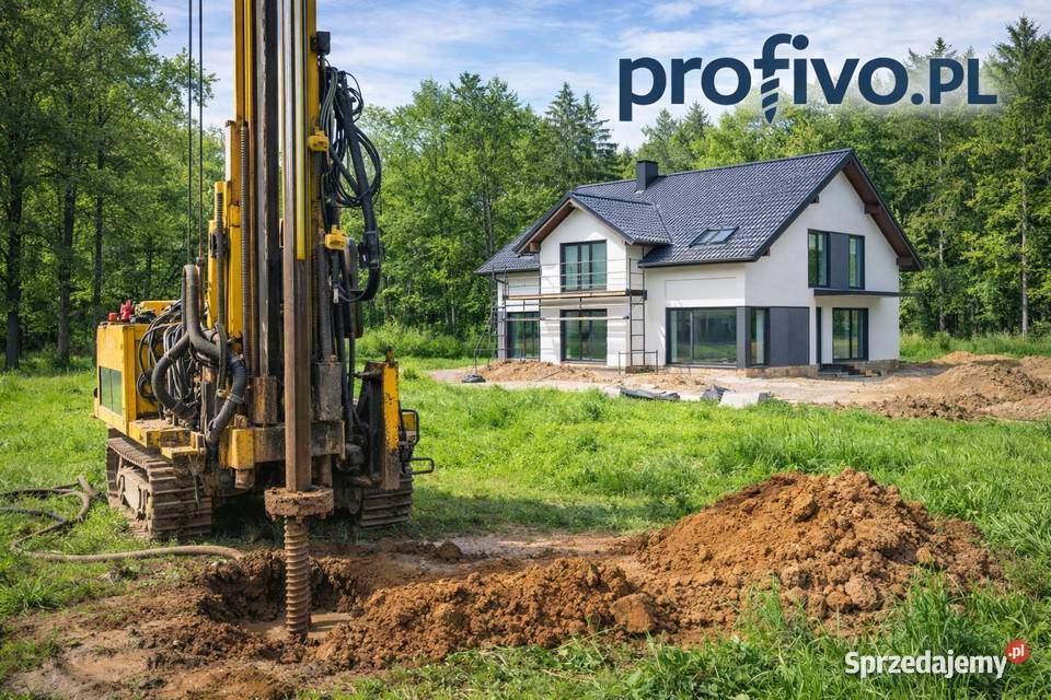 odwierty pod pompę ciepła gruntowa pompa