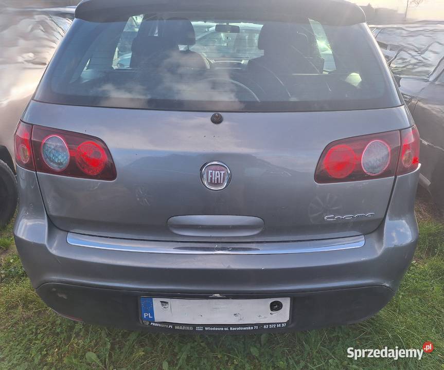 Klapa Tył Bagażnika Fiat Croma II osobowe Wisznice sprzedam