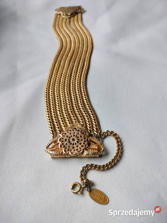 Bransoletka Miriam Haskell lata 20te Prusim