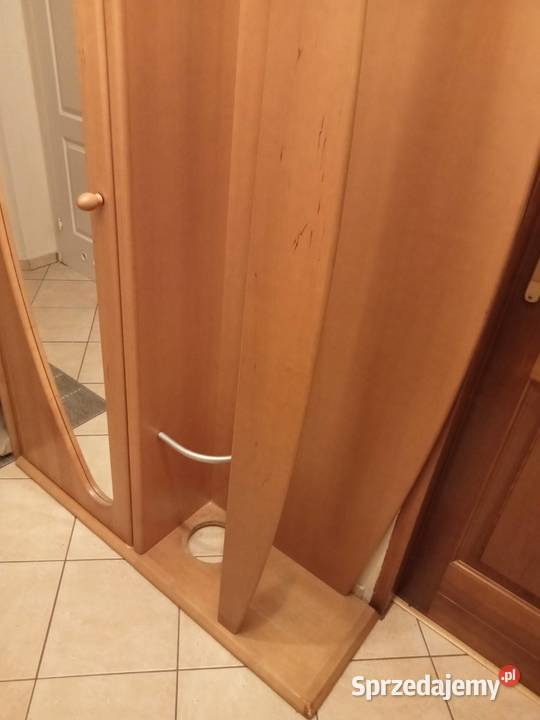 Płytka szafa z lustrem garderoba przedpokój mazowieckie Warszawa sprzedam