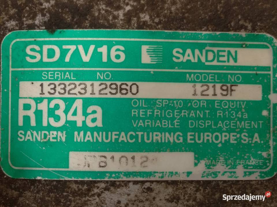 SD7V16 sprężarka kompresor klimatyzacji klimy Jarocin