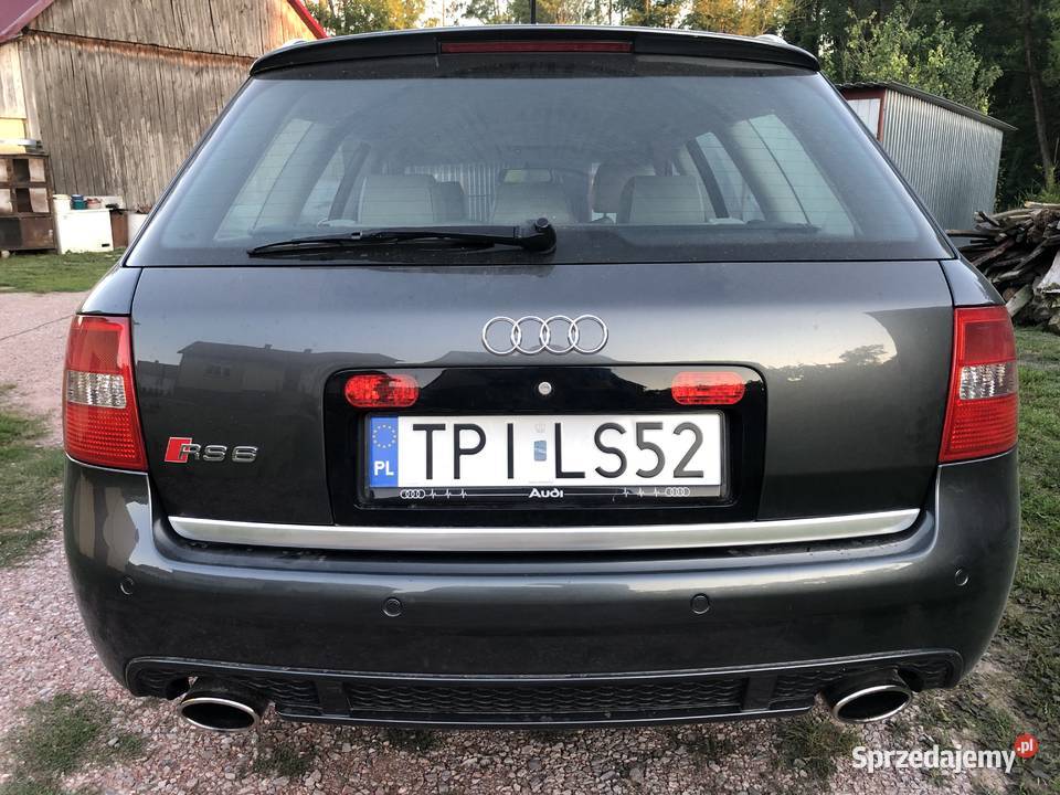 Audi RS6 C5 Daytona Grau Avant super stan Rok produkcji 2003 Jędrzejów