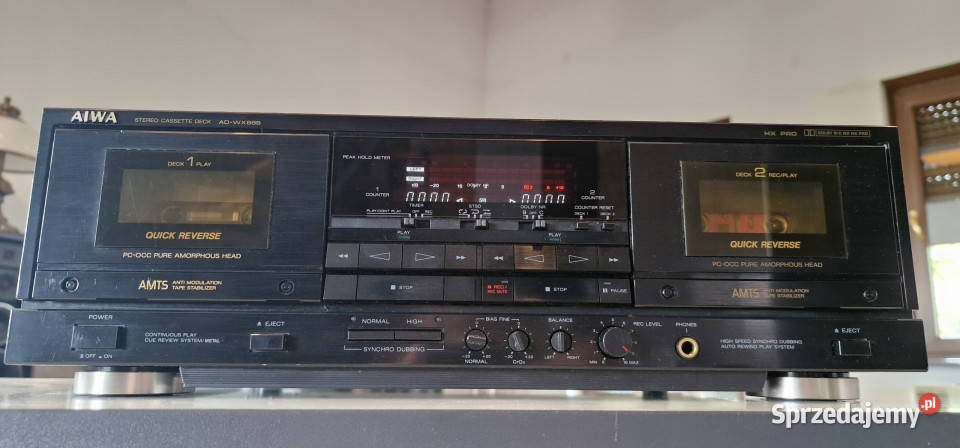 Magnetofon catette deck Aiwa ADWX888 AD WX 888 Międzychód