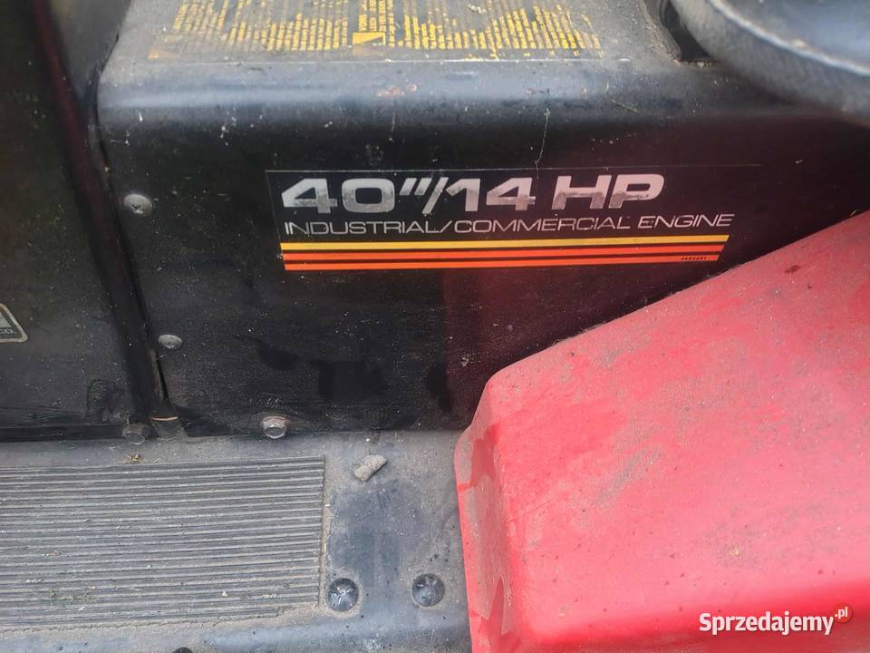Traktorek kosiarka YARD KING 4014HP manual lubelskie Zaboreczno sprzedam