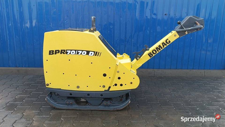 Zagęszczarka BOMAG BPR 7070 D 13r Wacker 6055 dolnośląskie Sułów