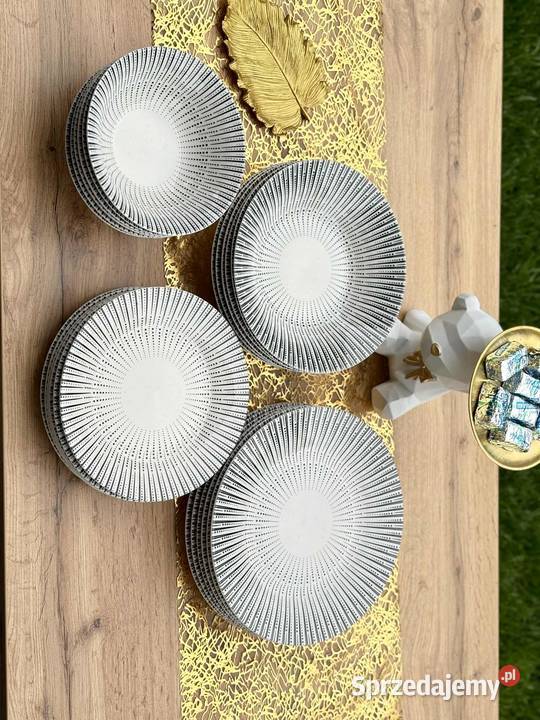 Talerze homelux 24 el kropeczki Szczecin