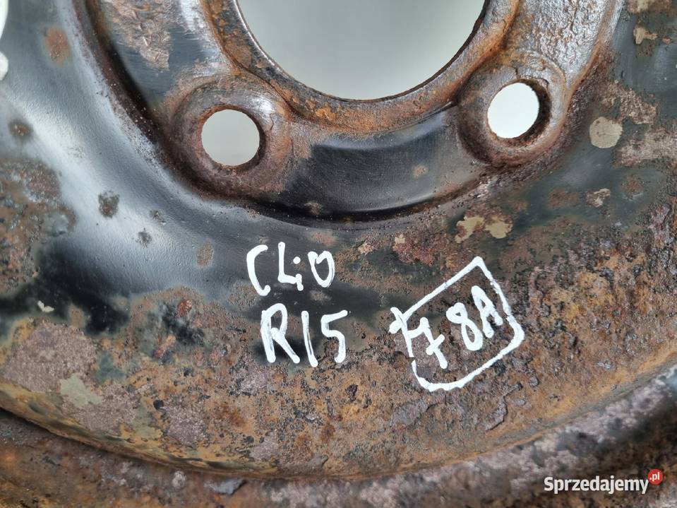 Clio II III Kangoo KOŁO ZAPASOWE Zapas 18565 R15 Rudka