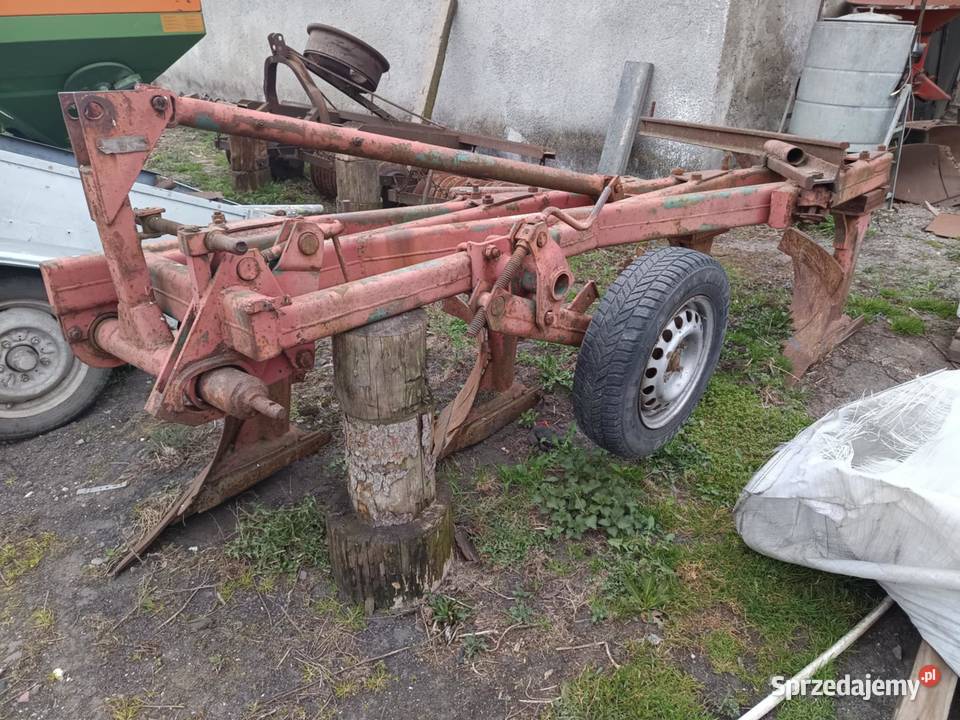 Pług 4 skibowy zagonowy Złotniki Kujawskie