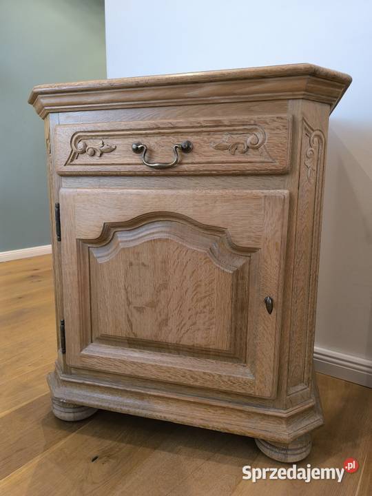 Piękne szafki stylowe dębowe komódki Łódź