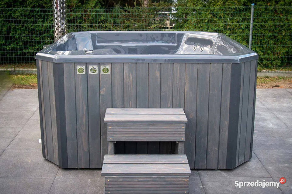JACUZZI OGRODOWE 5 osobowe wanna spa podgrzewane wielkopolskie Poznań