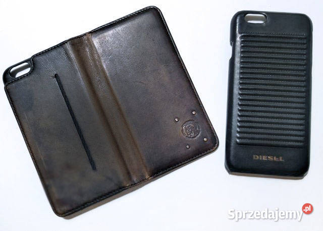 DIESEL etui 2 sztuki skóra iPhone 66S pomorskie Gdańsk sprzedam