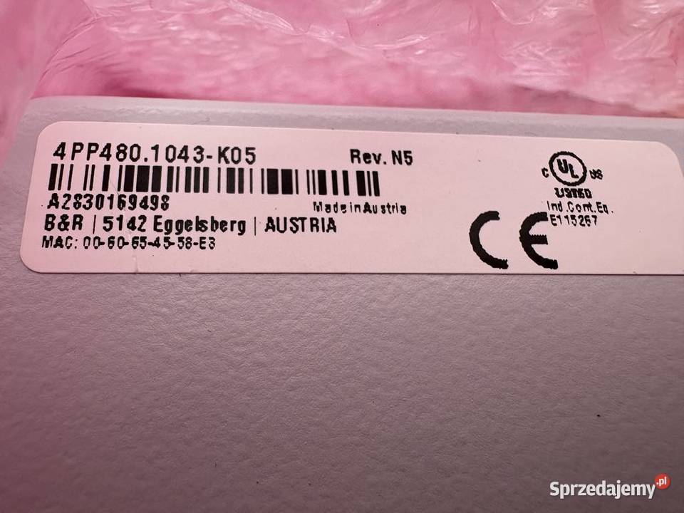 BR 4PP4801043K05 RevN5 HMI Panel Warszawa