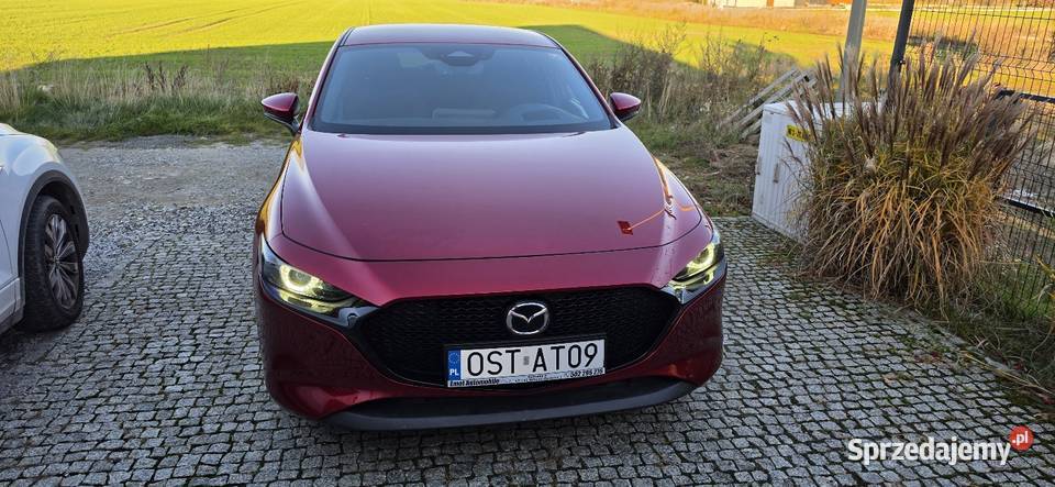 Mazda 3 MHybrid Bogata wersja wyposażenia Samochody osobowe opolskie Strzelce Opolskie