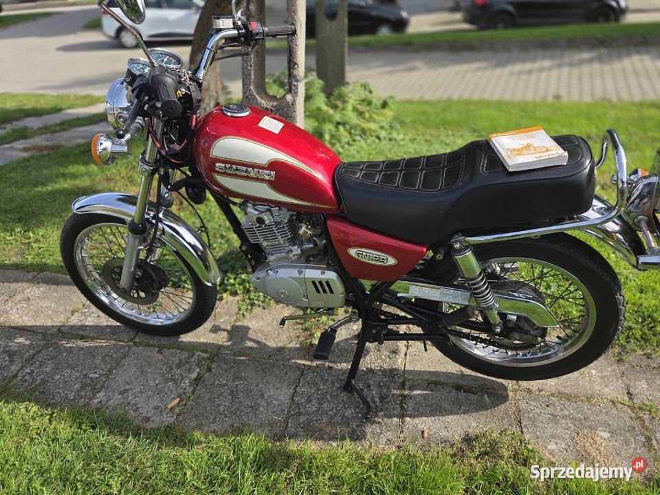 Suzuki gn 125 gienek 1 wlascicel z niemiec Biskupiec sprzedam