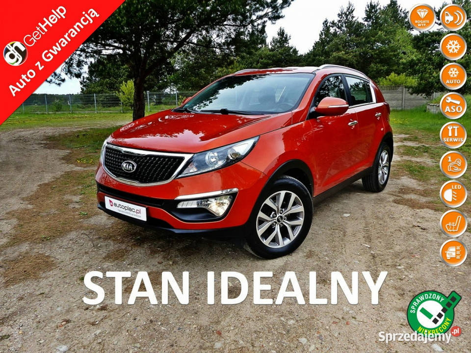 Kia Sportage 17 CRDIClimatronicAluPełna elektrochrom. lusterko wst. Piła