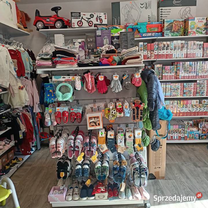 SPRZEDAM NOWY ASORTYMENT SKLEP DZIECI Strzyżów sprzedam