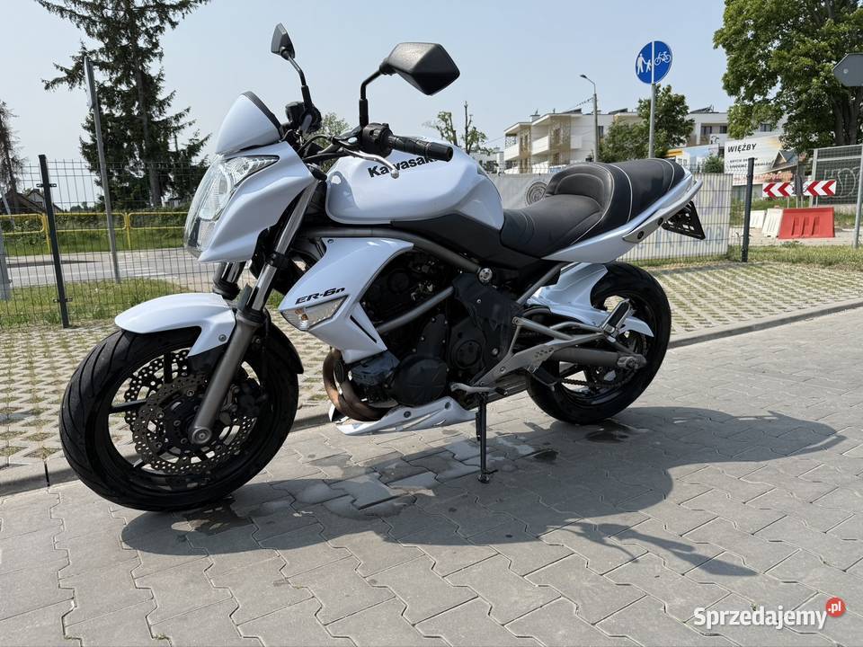 Kawasaki ER6 2009 15 przebiegu 14700km Kleosin
