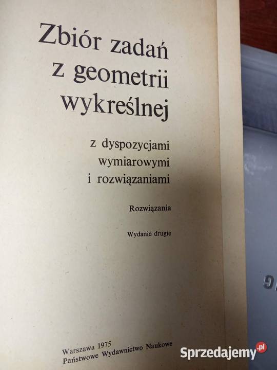 Zbiór zadań z geometrii wykreślnej podręczniki mazowieckie