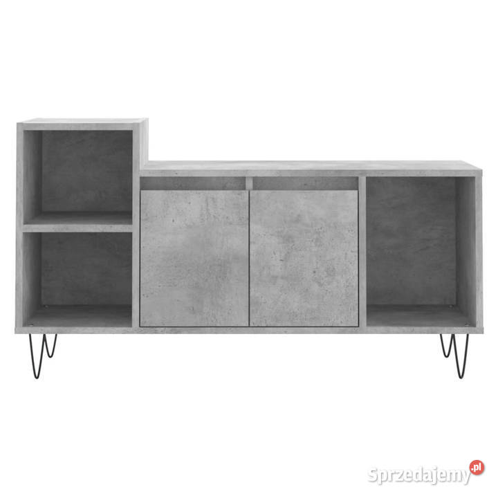 Szafka pod TV szarość betonu 100x35x55 WM831320 Warszawa