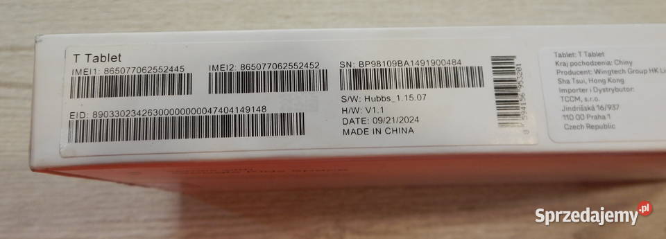 Tablet T Mobile 5G 6128GB 6GB Leżajsk sprzedam