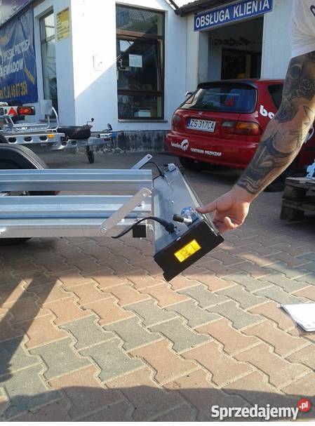 Przyczepa do przewozu 2 motocykli Brenderup MC2 Szczecin