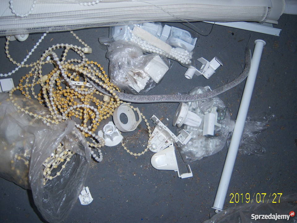 Rolety żaluzje duży pakiet części serwis świętokrzyskie Kielce sprzedam