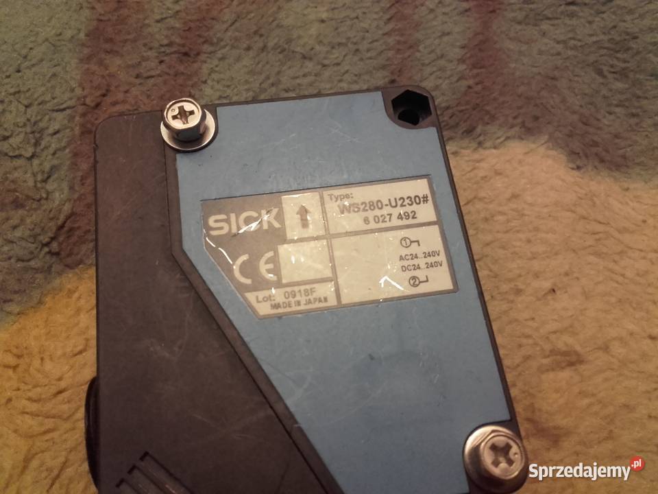 sick ws280u230 6027392 czujnik optyczny wielkopolskie Szamotuły