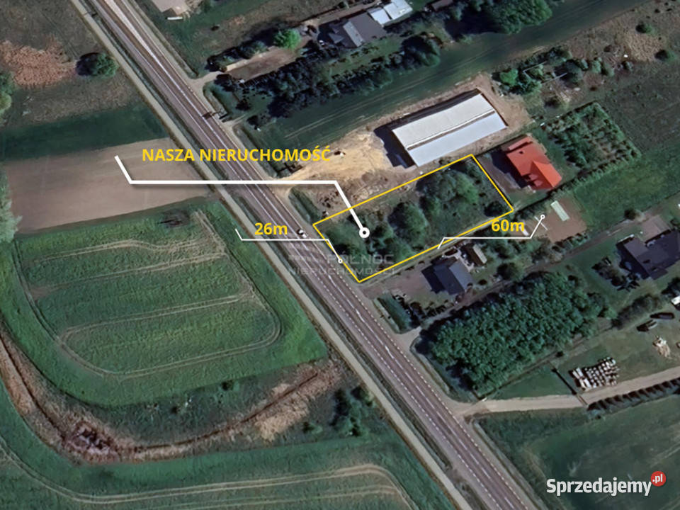 Działka budowlana w Kobylanach E30 Sprzedaż sprzedam