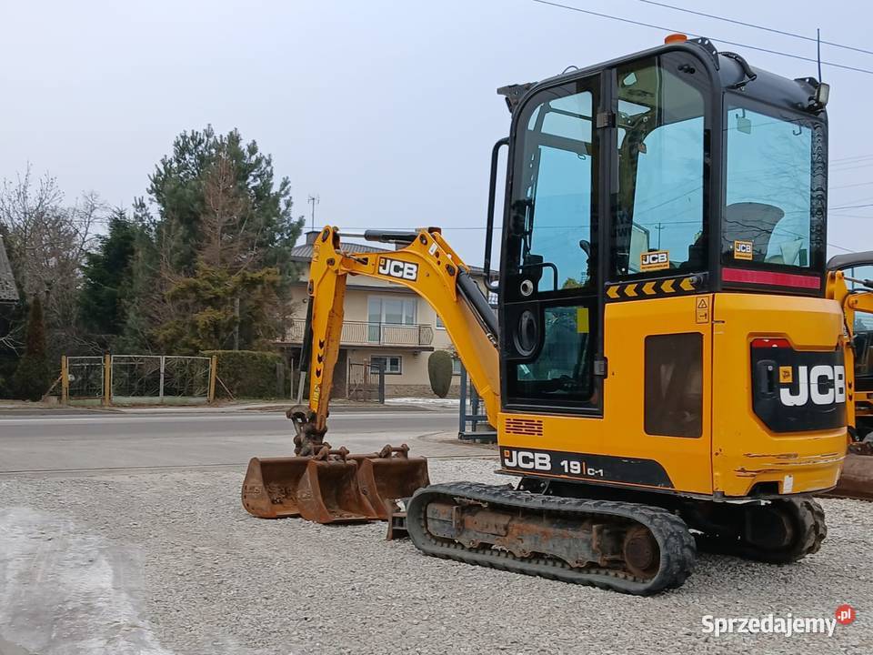 JCB 19C1 Mini koparka JCB 19C1 z 2022r ładna Złoczew