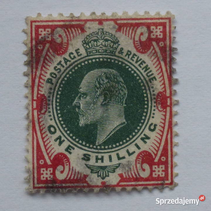Wielka Brytania 1902 SG 312 kasowany Warszawa