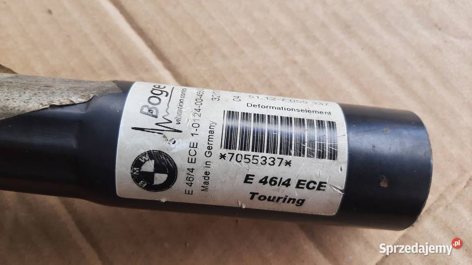 strefa zgniotu lewy tył BMW e46 7055337 oryginał Dębno