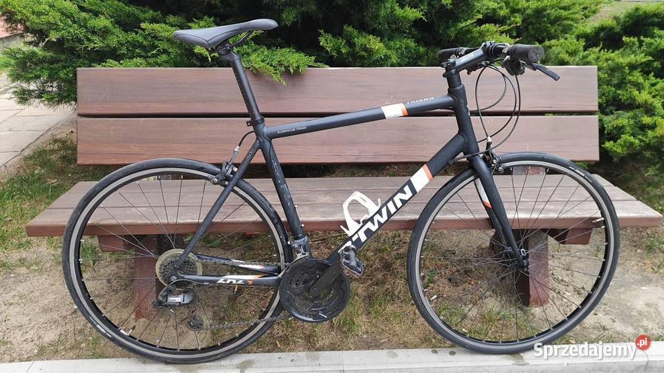 Rower szosowy BTwin Triban 500 rama XL czarny mazowieckie