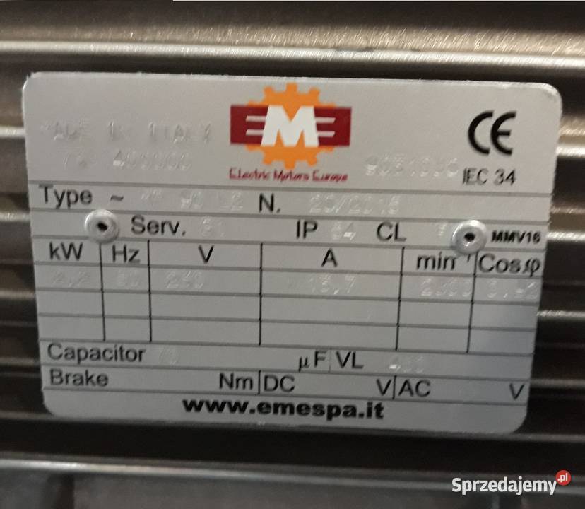 Sprężarka tłokowa B10036 AEG zbiornik 100L Rudy