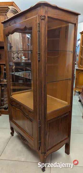 ładna witrynaserwantka ludwikowska dąbsklep Meble Dąbrowa Górnicza