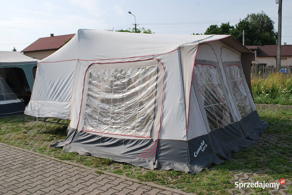 PRZYCZEPA KEMPINGOWA NAMIOTOWA CAMPLET ROYAL Grzebowilk