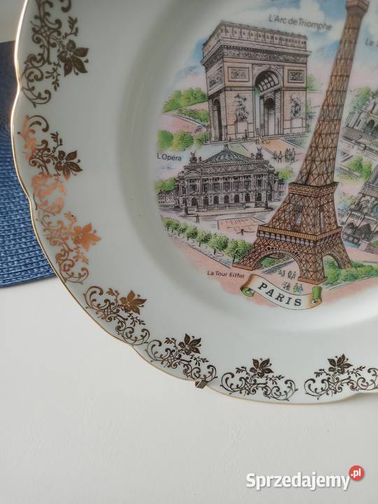 Talerz ozdobny porcelanowy Poznań