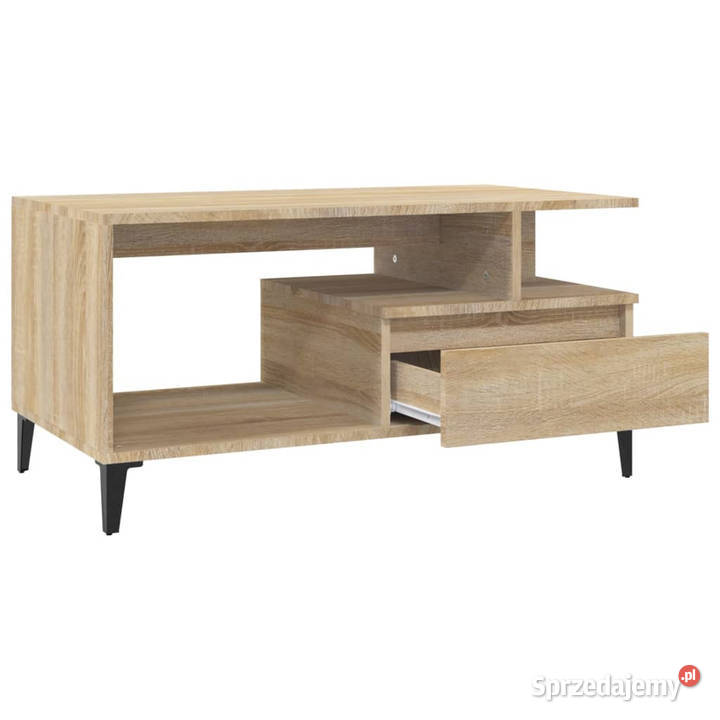 Stolik kawowy dąb sonoma 90x49x45 materiał mazowieckie Warszawa